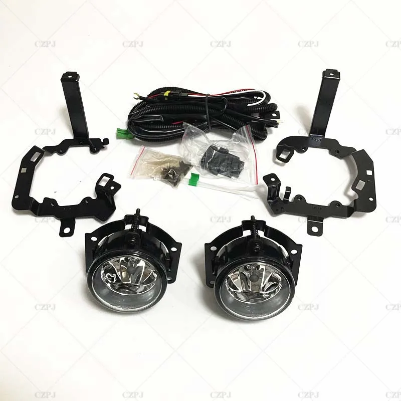 Передний бампер для автомобиля противотуманная фара в сборе Mitsubishi Triton L200 2009 2010 2011