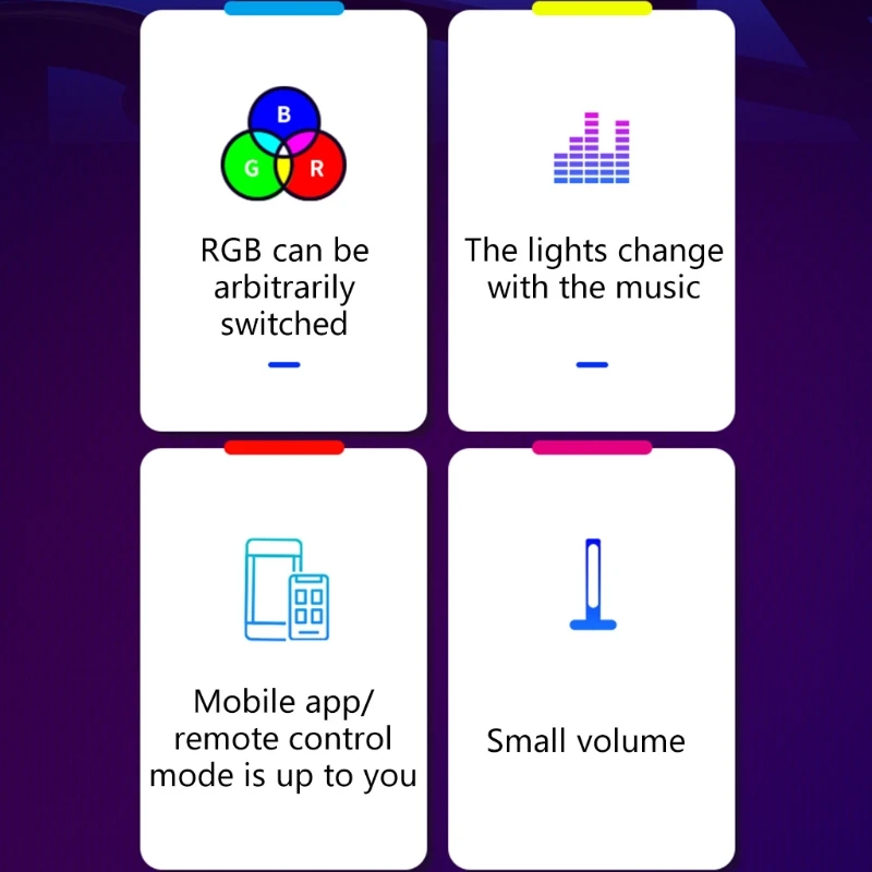 Умная светодиодсветодиодный лампа с ритмическим скачком индукционный