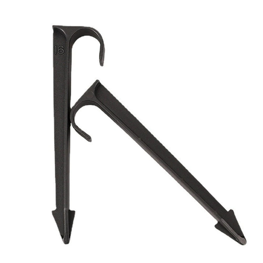 50PCS 16mm 20mm Pipe Hose Holders C type Groud Stake for 1/2 3/4 PE Tubing Drip Irrigation Garden Water Fittings Brackets - купить по