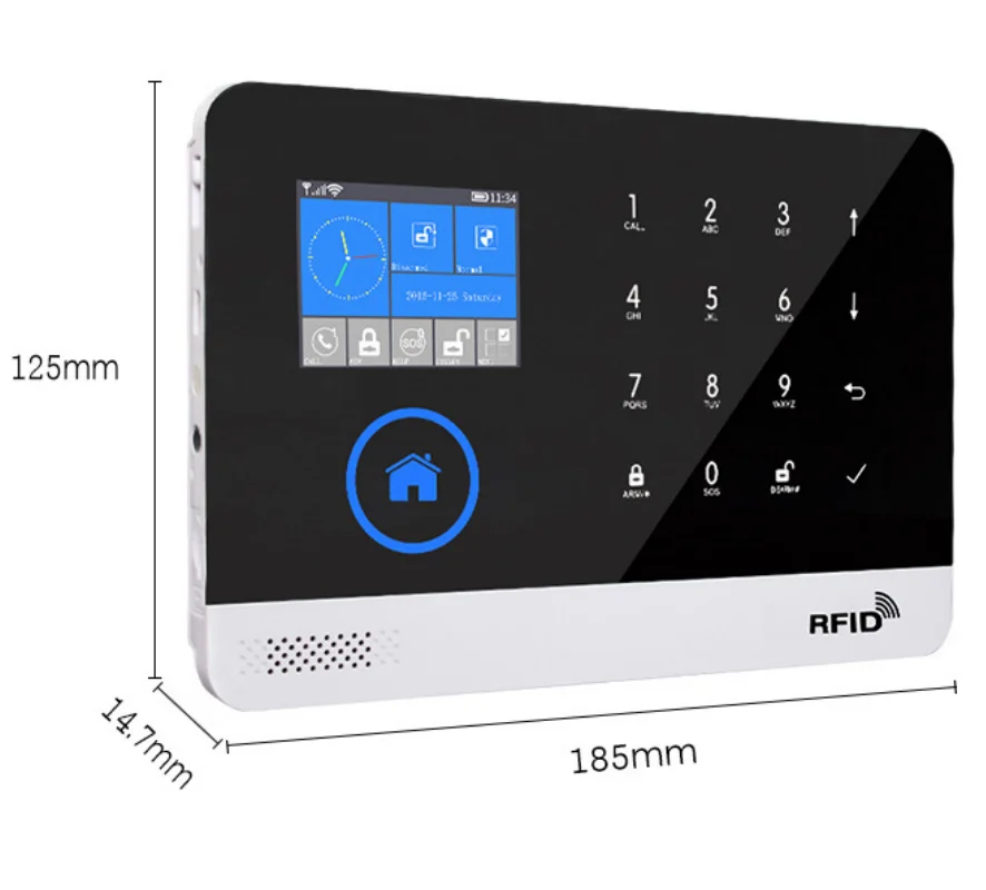 

Интеллектуальная Противоугонная сигнализация WiFi GSM сигнализация для Дома Противоугонная сигнализация в 11 странах