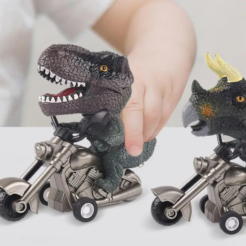 

Inertia Tyrannosaurus Rex Toy Car Simulation Motorcycle Triangle Dragon Model Car Children's Toy Car Boy's Toy Motorcycle