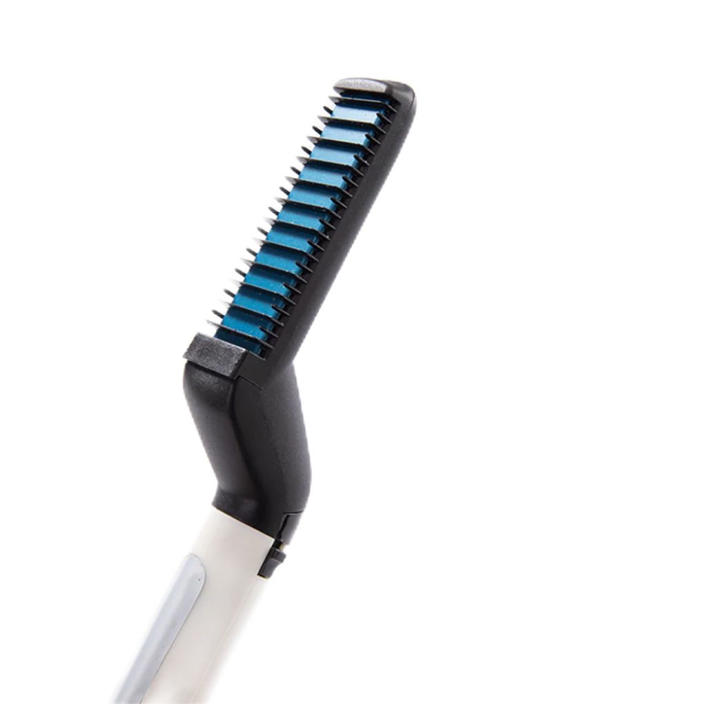 

Щетка для волос, ручной портативный выпрямитель для бороды, мини-бигуди, многофункциональный Стайлинг, для путешествий, для укладки волос, п...