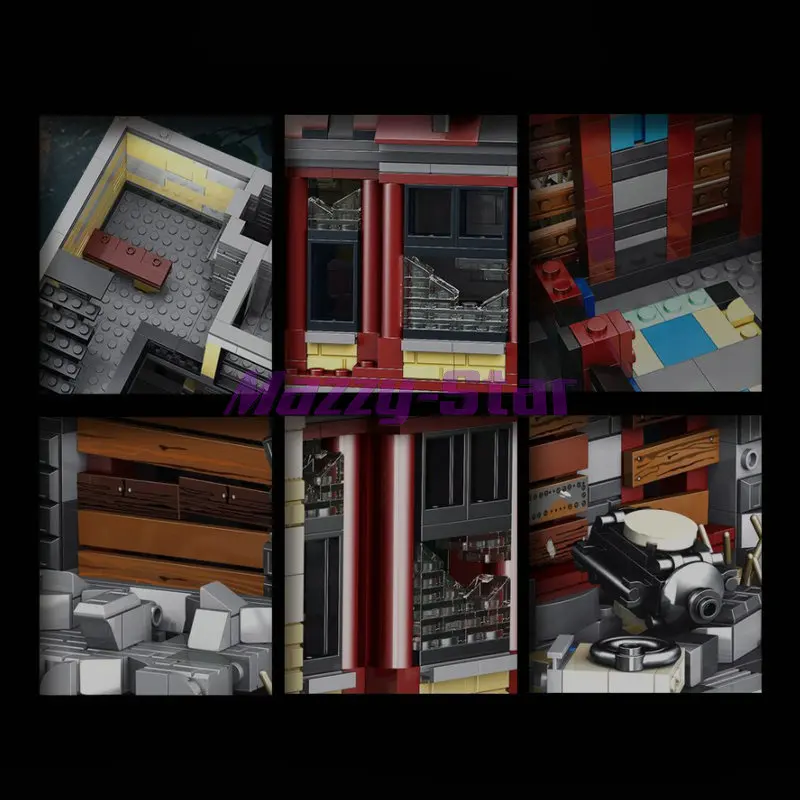 Модульные строительные блоки Doomsday Bank K126 модели технический семейный набор