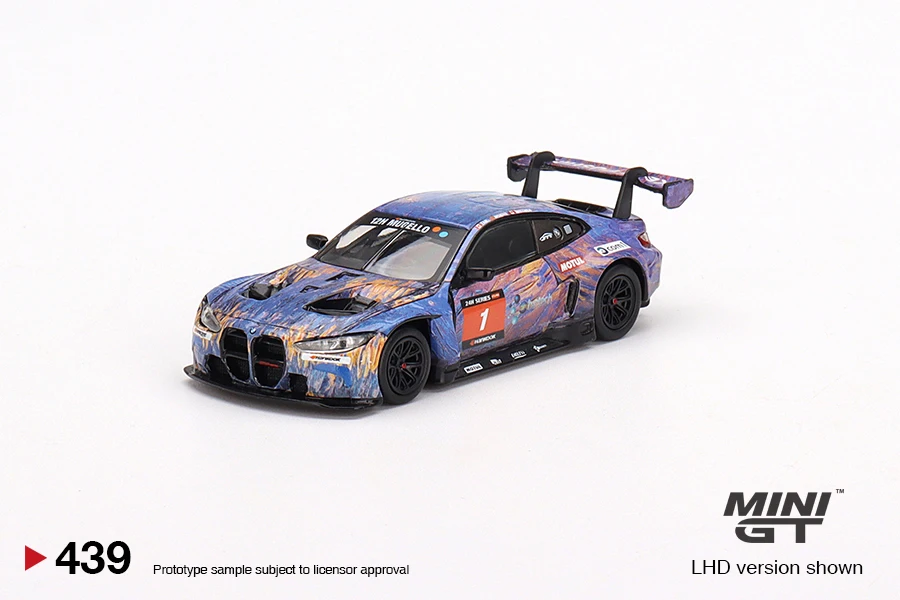 

MINI GT 1:64 BMW M4 GT3 #1 ST Racing 2022 12H Mugello Winner MGT00439-CH LHD