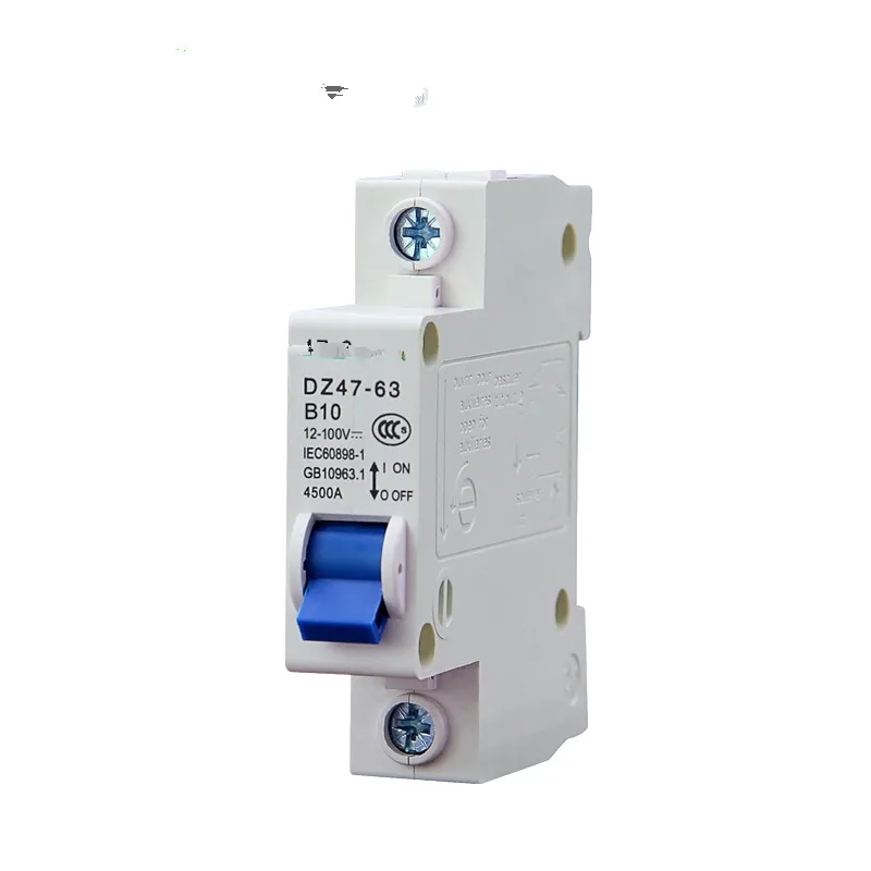 

DC Circuit Breaker 24v 60v 72v 96v 1p Direct Air Open 12v 100V Atmosphere Switch Defence Tripping Operation