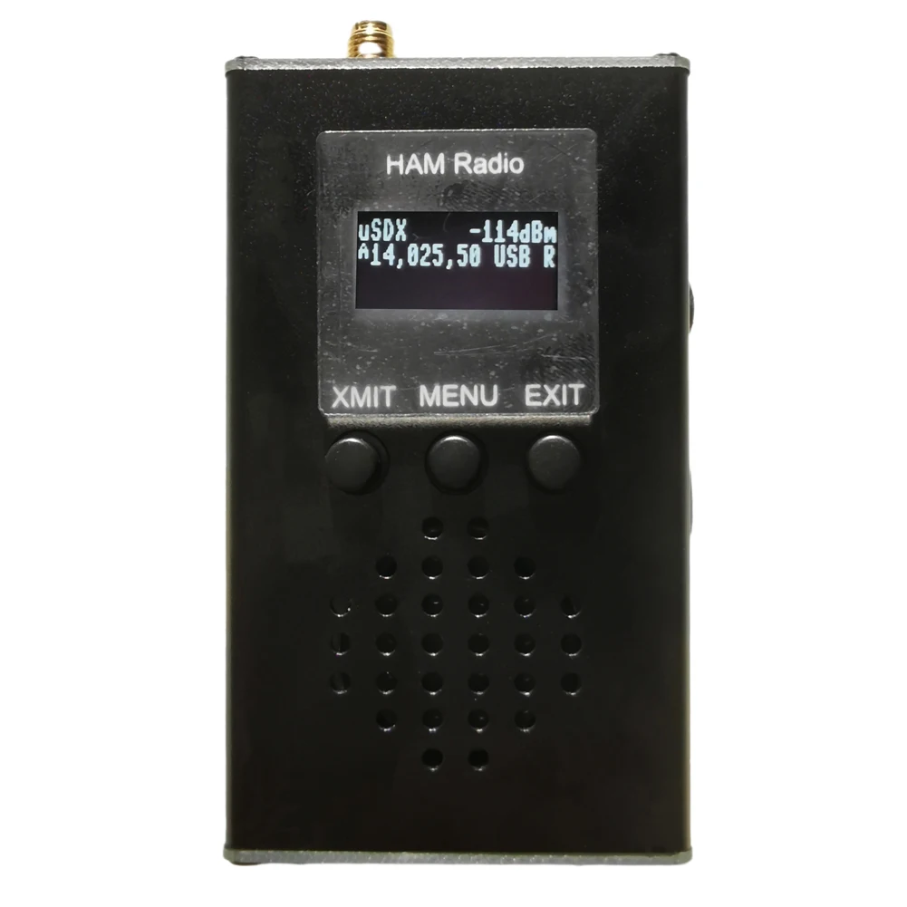 0.5MHz~30MHz uSDX Handheld Transceivers CW AM SSB Tri-Band Mini Radio Amateur Shortwave Transceivers 15 20 40M QRP Transceivers