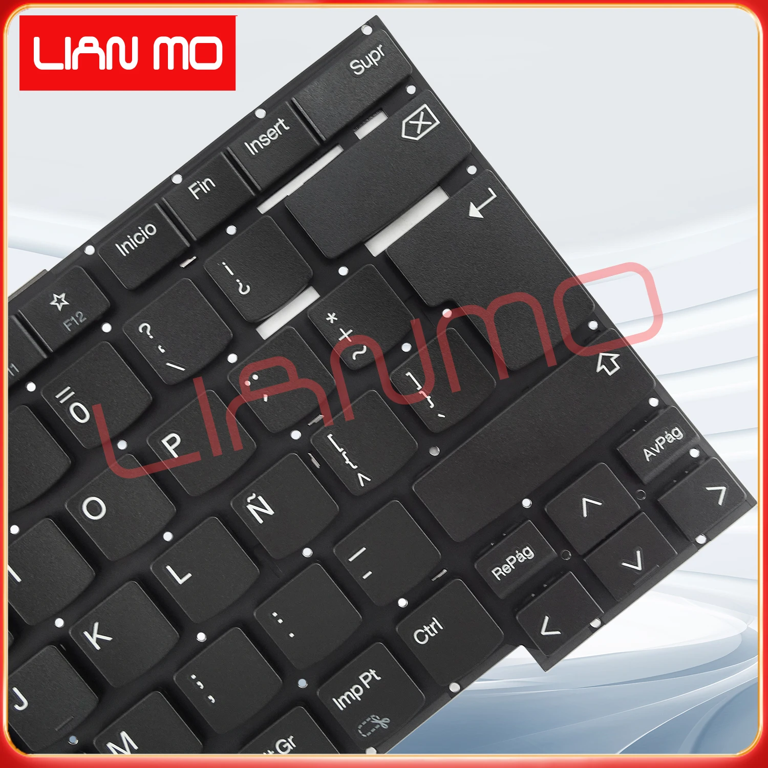 Фото Клавиатура для ноутбука Lenovo Thinkpad T14s Gen2 P1 Gen4 X1 Extreme Hermit 4-го поколения 2021 года, раскладка для Латинской Америки (испанский), без подсветки. №4