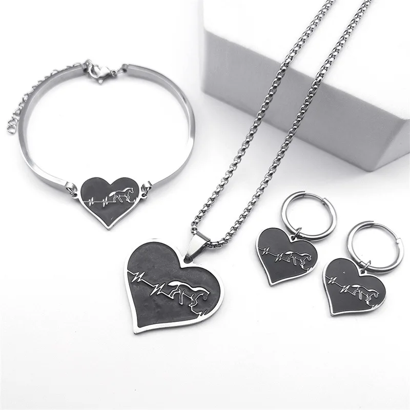 Черный капельный клей в японском и южнокорейском стиле комплект ювелирных