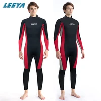 new mens one piece wetsuit 3mm neoprene long sleeve warm snorkeling surf suit water sports sailing swimming scuba wetsuit 2022