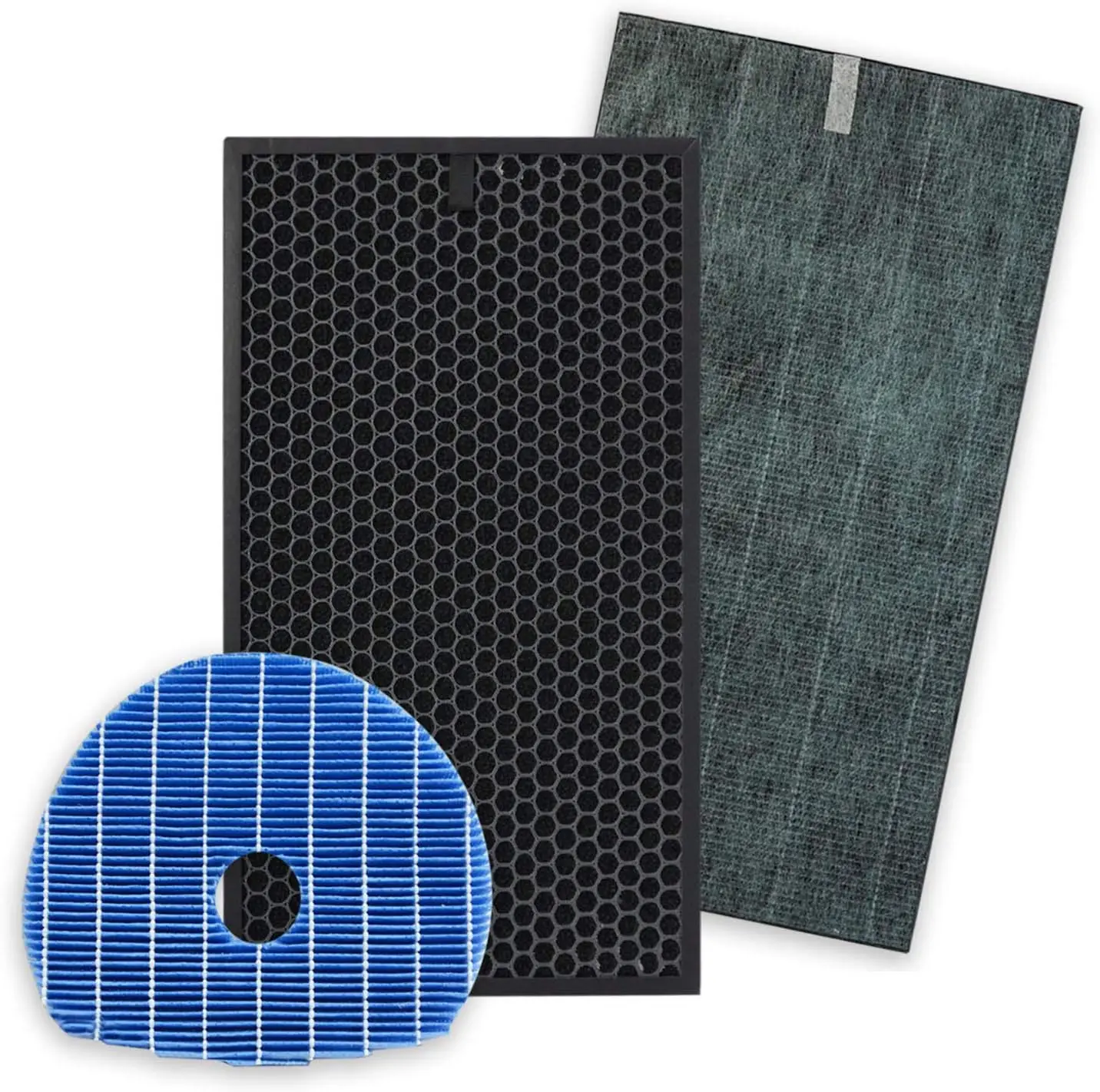 

Filter Kit Compatible with Sharp KC-860U PlasmaCluster Replaces Part # FZ-C150HFU / FZ-C150DFU / FZ-C100MFU