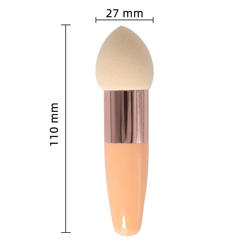 Mushroom head Foundation Powder Puff Women Beauty Sponge With handle Smooth Shaped Professional Cosmetic makeup Tool |