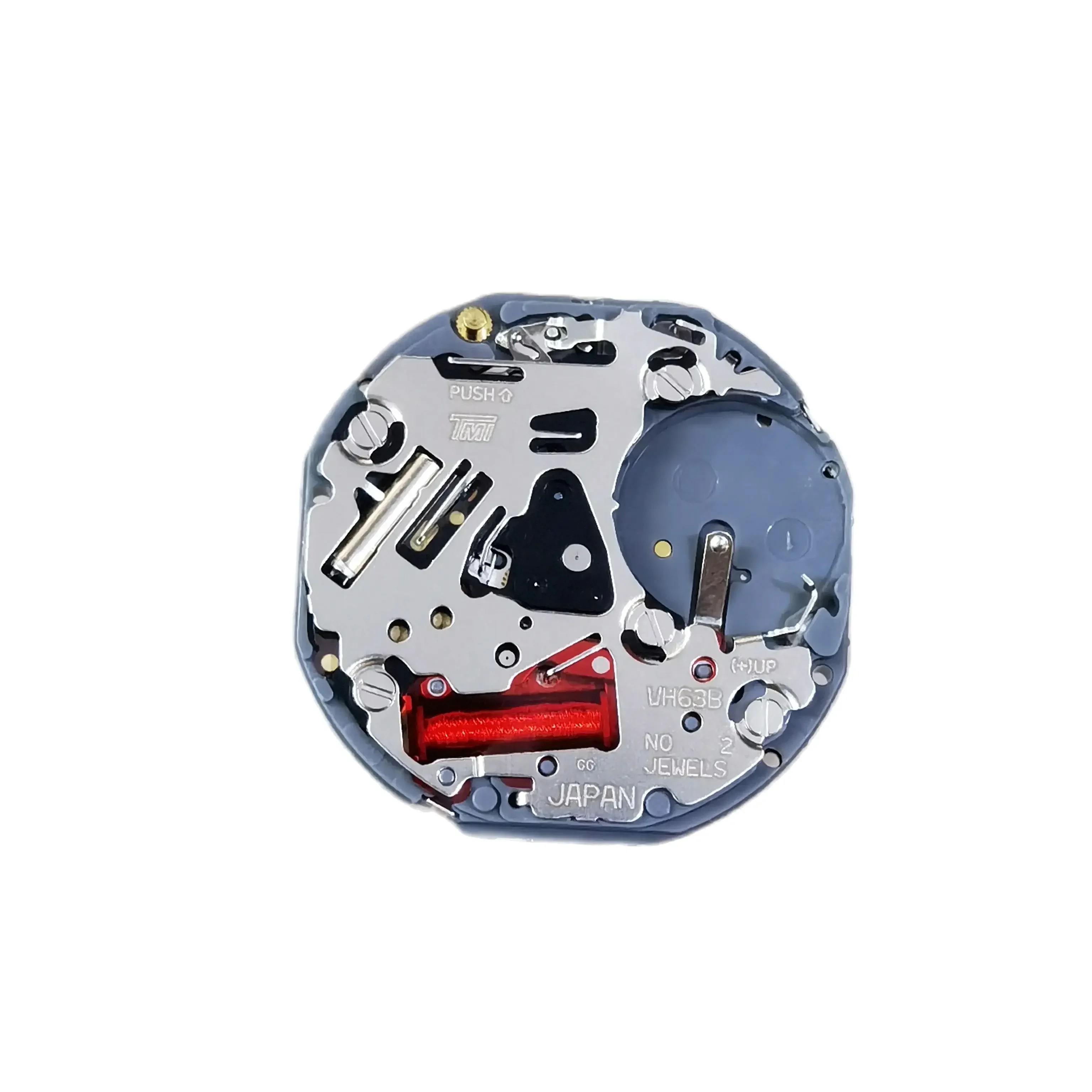 Часы с механизмом New VH63B (вместо старой версии VH63A) часовой кварцевый механизм