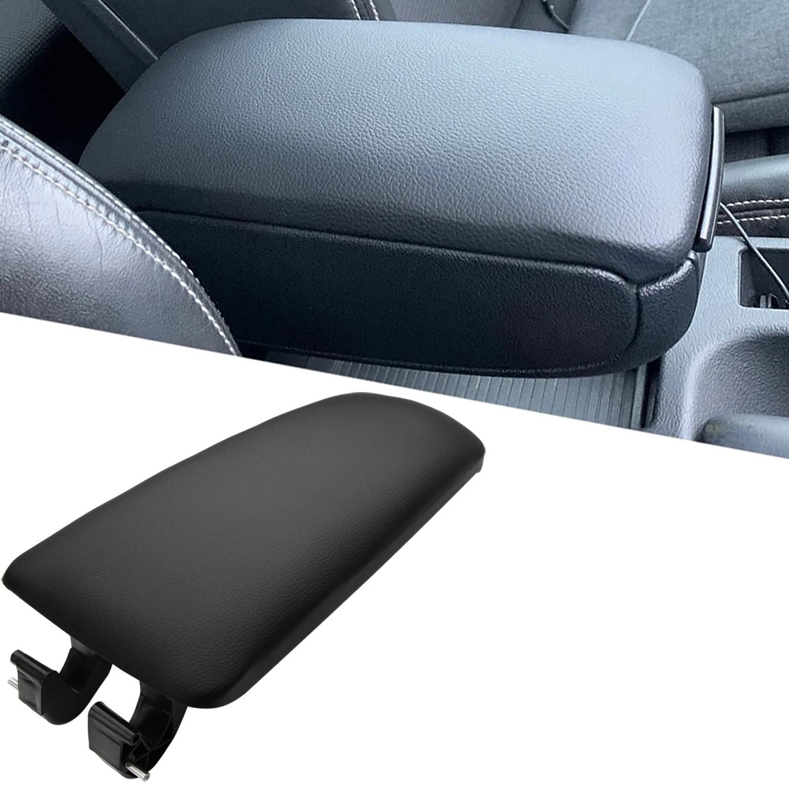 

Car Center Console Cover Arm Rest Lid Car Central Control Armrest Box 8E0864245E for AUDI A4 B6 B7 4-Door 2002-2007 Black