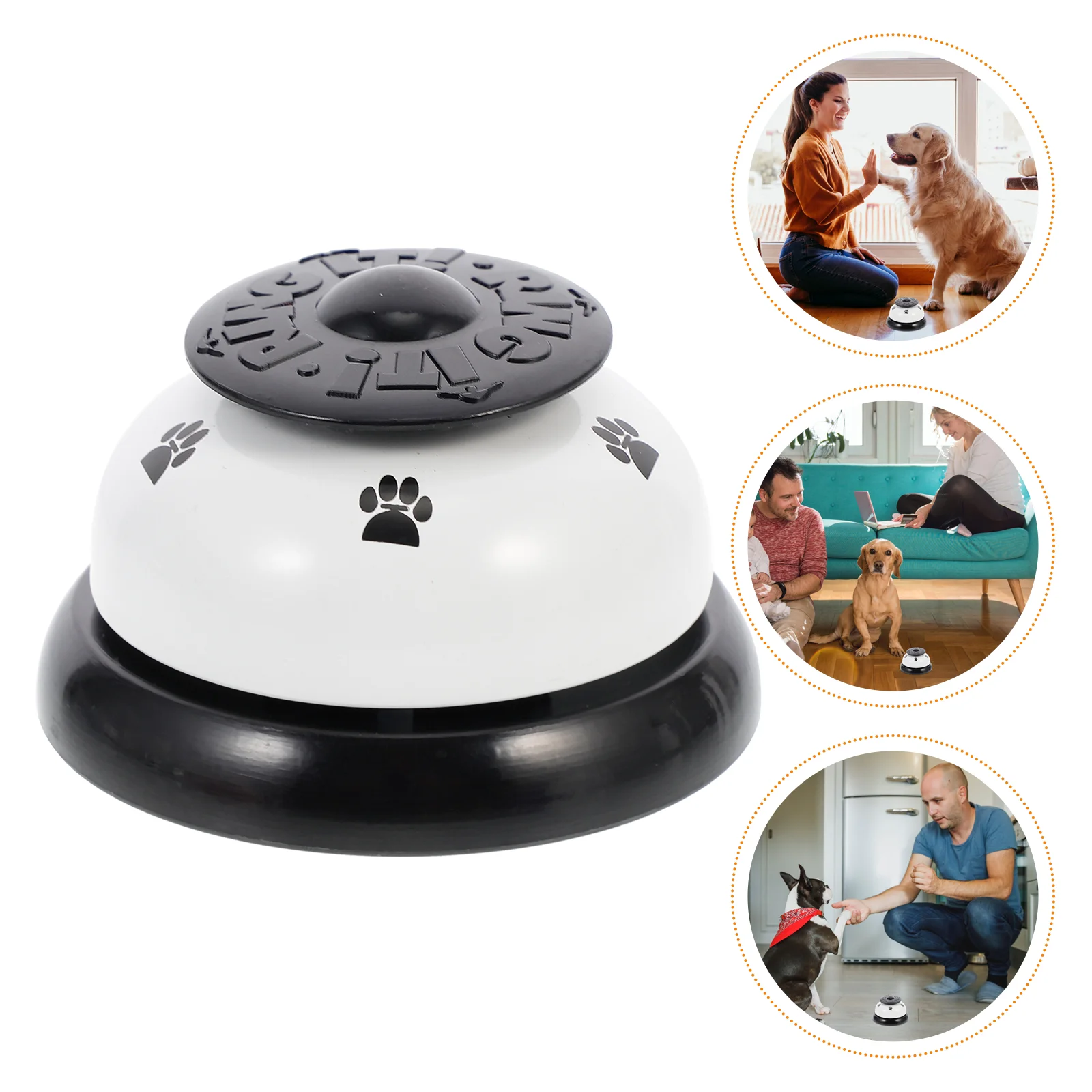 

Intelligence Toy Bell Desk Bell Dog Potty Bell Pet Bells Dogs Tool Doggy Door Bell Metal Puppy Training Bell Dinner Party