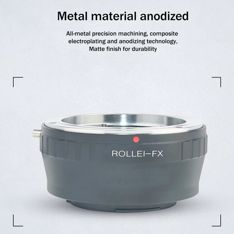 Адаптер для объектива камеры ROLLEI Rollei QBM Fujifilm Fuji X FX |