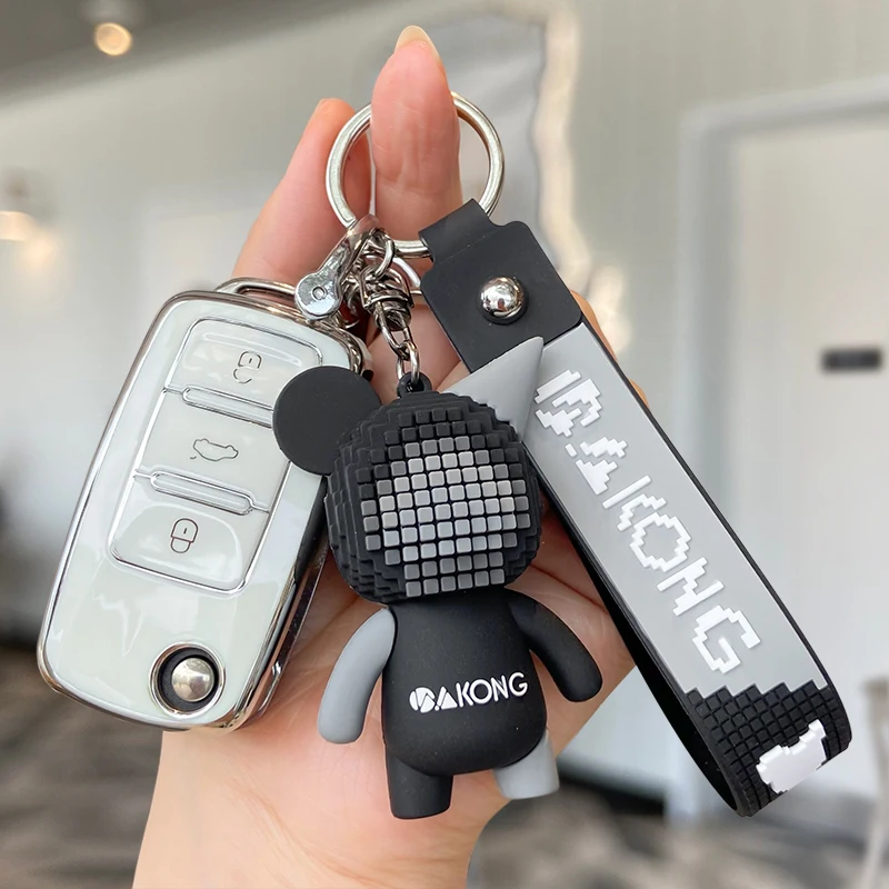 

Car Remote Key Case Full Cover Holder For Volkswagen POLO Tiguan Passat B6 B7 B5 Golf EOS Scirocco Jetta MK6 Octavia