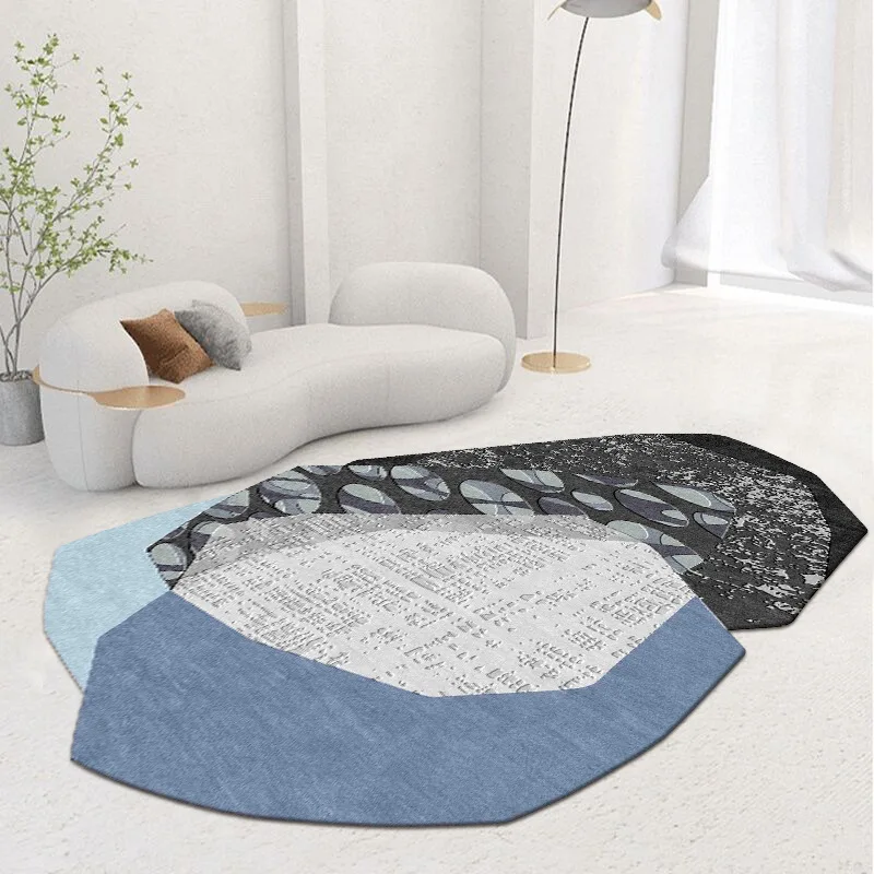 

Nordic Irregular Area Rug for Living Room Decoration Teenager Bedroom Decor Carpet Sofa Coffee Table Rugs Non-slip Carpets Mat