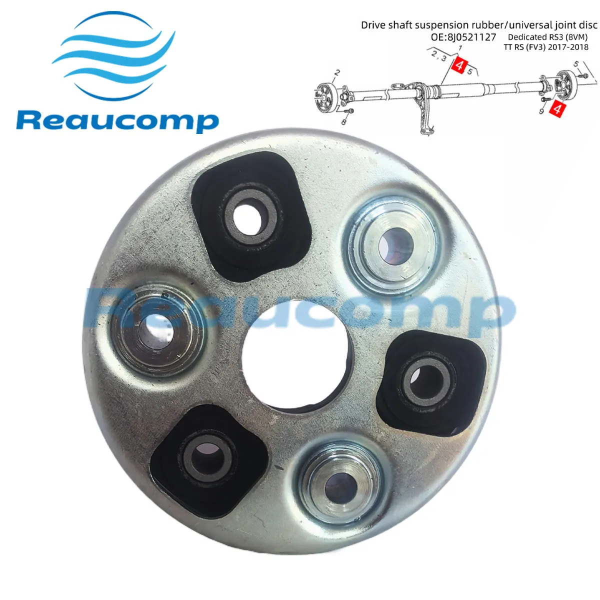 

Шарнир заднего пробника 8J0521127 для AUDI A3 8V Q3 Tt CUPRA Formentor 09-20