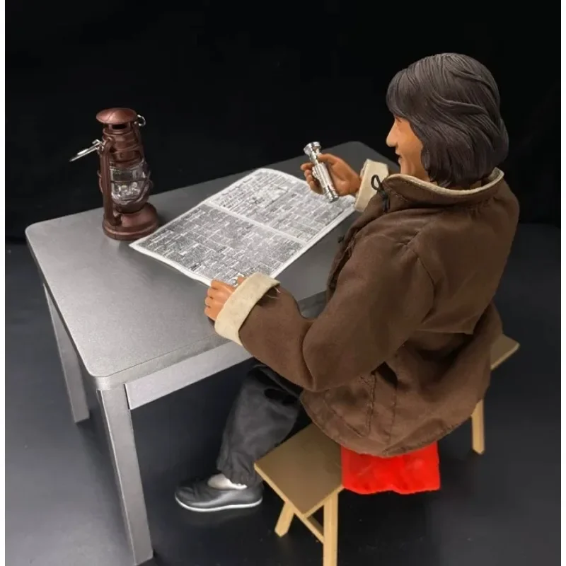 1/6 масштаб мини-фонарик винтажный металлический фонарик сценический аксессуар