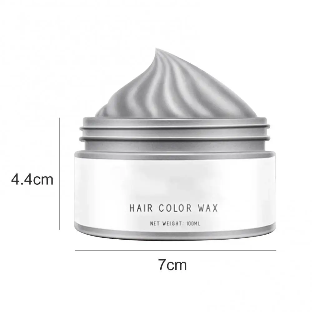 

Hot Sale 30/100ml Temporary Non-Greasy Gray Hair Dye Wax Gel Coloring Styling Mud One-time Molding Paste Dye Cream Gel