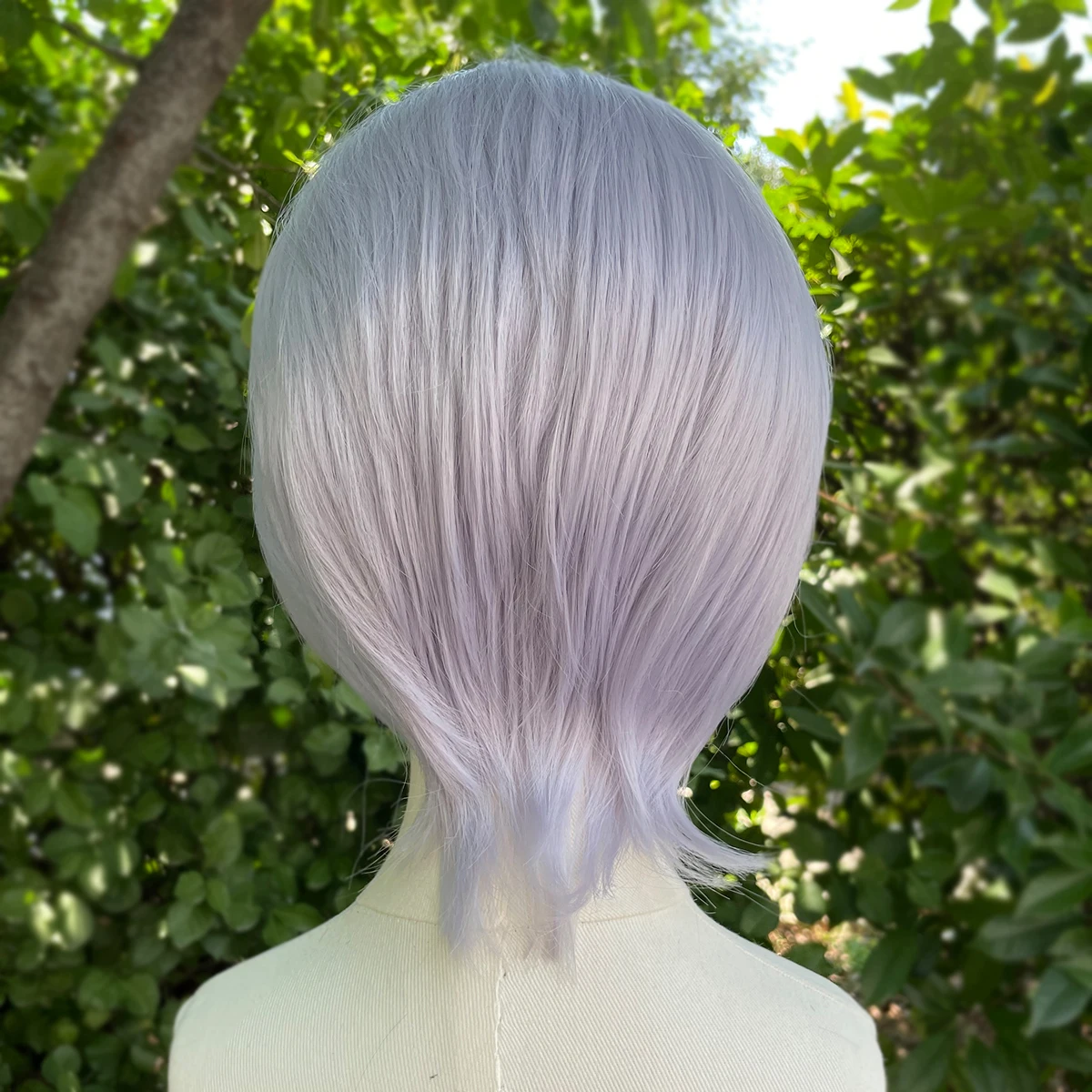 Dream Purple Короткий Боб Стрижка 13x4 Синтетические Парики Фронта Шнурка для Женщин