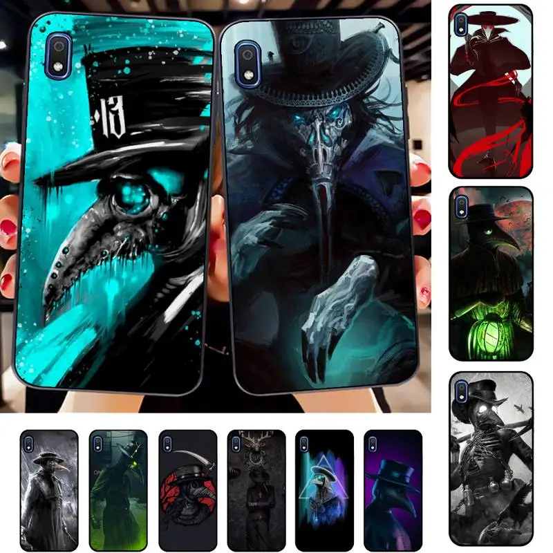 

Plague doctor Phone Case for Samsung A51 01 50 71 21S 70 31 40 30 10 20 S E 11 91 A7 A8 2018