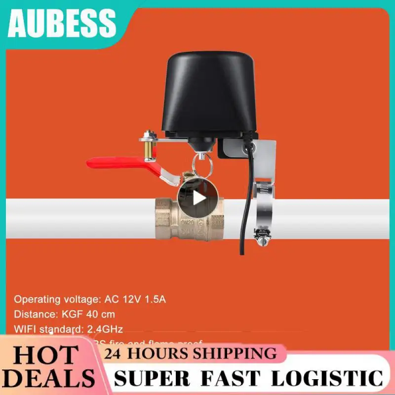 

High-quality Materials Smart Home Zigbee Valve Durable Convenient Control Water Valve Air Valve Controller Energy Saving Valve