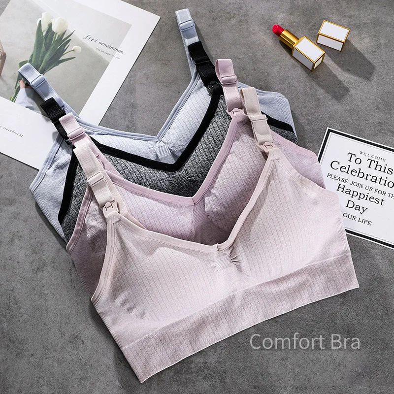 

Breastfeeding Bra Pregnant Women Underwear Maternity Nursing Bra Breastfeeding Bra Soutien Gorge Allaitement Pregnancy Bra