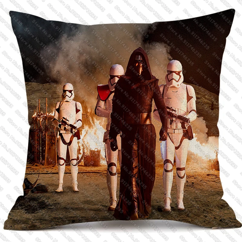 

Disney Sci-fi Movies Star Wars Hot Sale Cushion Cover Home Pillow Cover Linen Pillow Case Gift Funda Cojin Cojines 45*45cm
