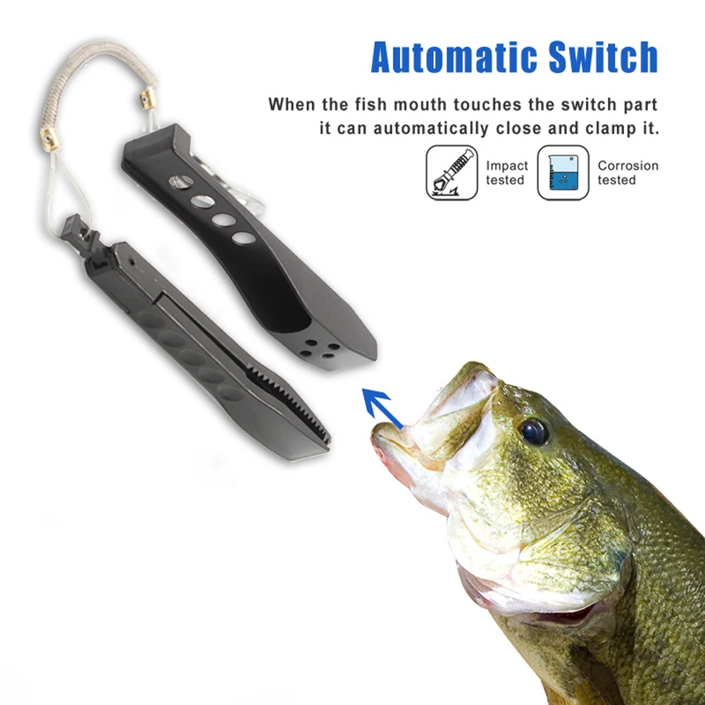 

Vissen Tang Vissen рычаг Grijper Met Riem Clip sleutelсуществительная вешалка Houder Vis Houder Schakelaar Slot Gear Pince Tools