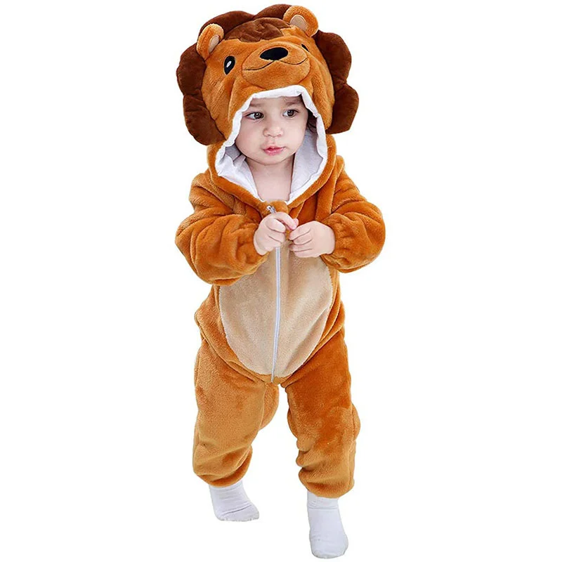 

Kids Pajamas Lion Cosplay Suit Licorne Children Animal Cartoon Blanket Sleepwear Baby Costume Winter Boy Girl Jumspuit
