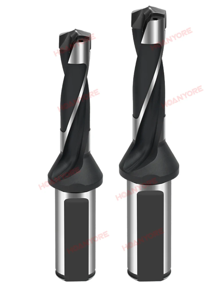 Сверло твердосплавное спиральное 5D/8D с внутренним охлаждением 12.5-32.00 мм