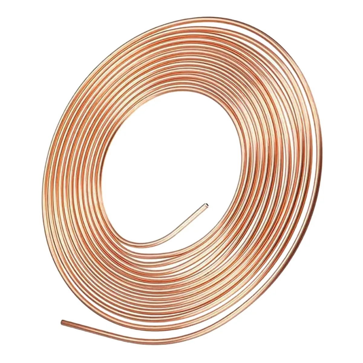 

32.8 Ft Brake Pipe Copper-Plated Steel Pipe 3/16 Inch Car Replacement Brake Pipe Kit Car Brake Hose