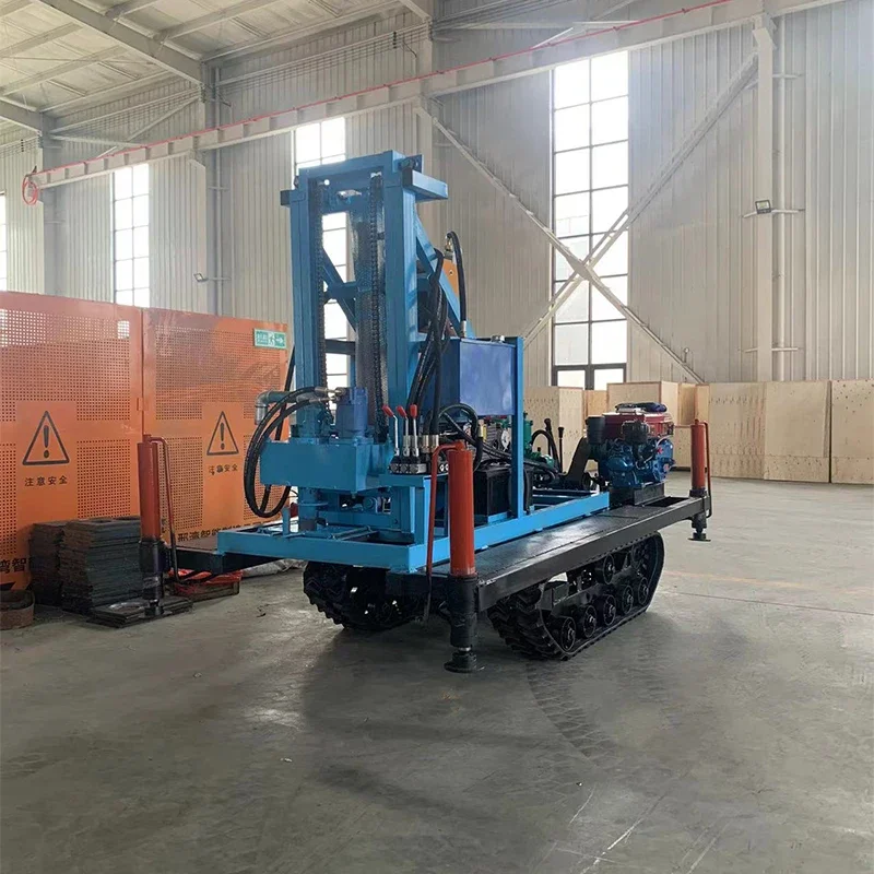 Индивидуальная гусеничная буровая установка для водяных скважин доставка в порт
