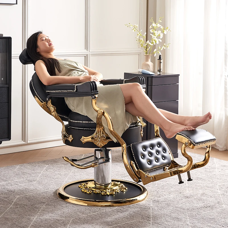 Парикмахерский стул для педикюра мужской парикмахерский с вращающейся головкой