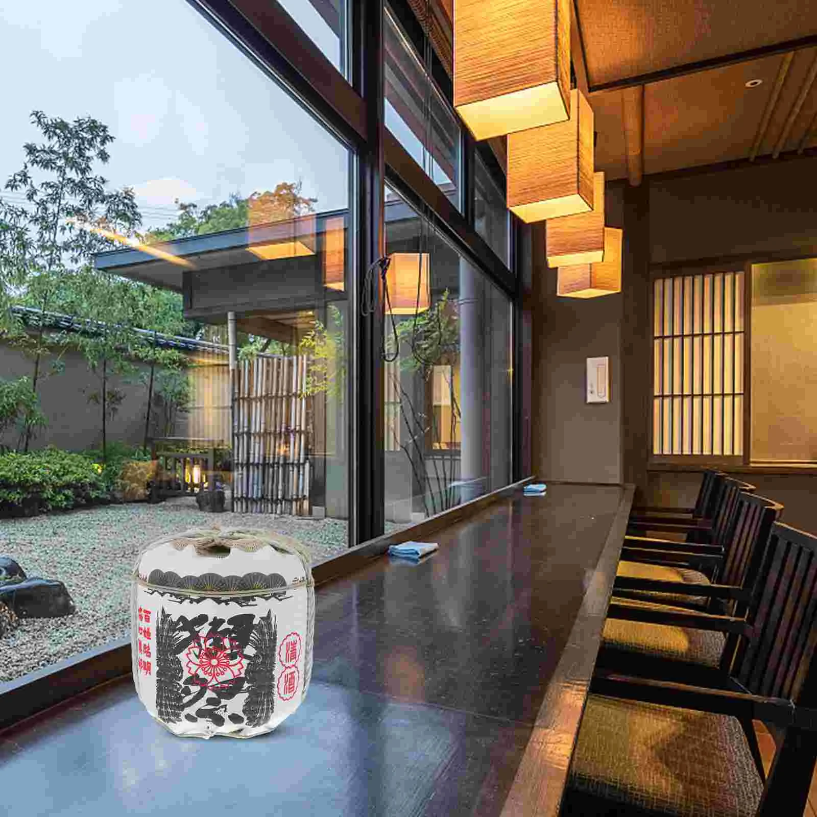 Декоративная бочка модель в японском стиле аксессуары Izakaya бистро поднос для