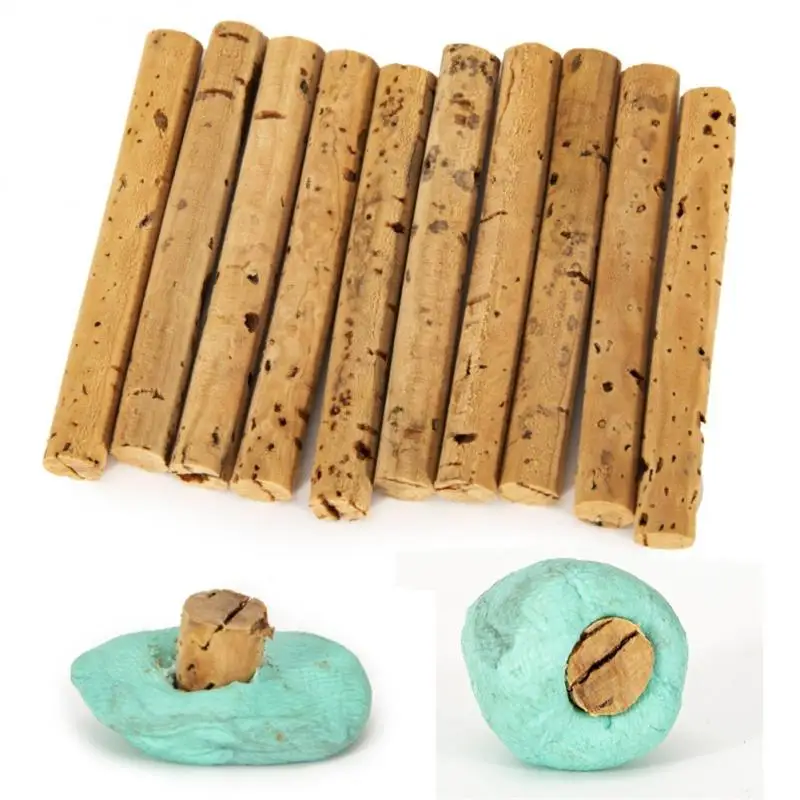 

Carp Fishing Bait Float Sticks Better Buoyancy Eco-friendly Cork Wood Floats Carp Fishing Bait for Granular Lures