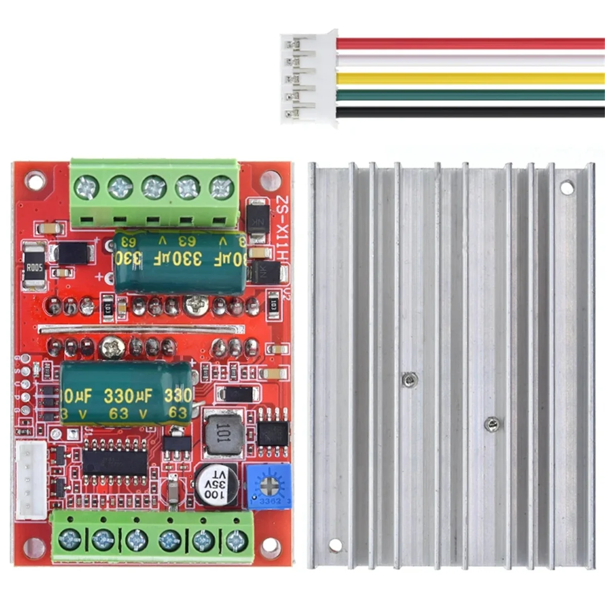 DC 6-60V 400W BLDC трехфазный бесщеточный контроллер двигателя постоянного тока PWM Hall