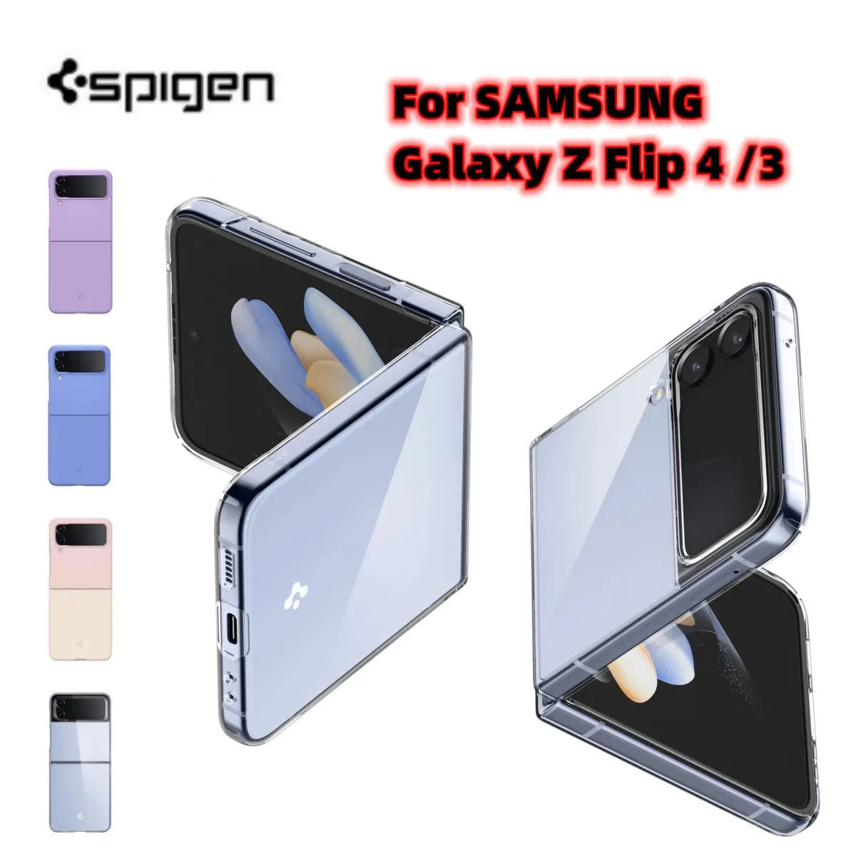 

Spigen AirSkin PC+Polyurethane Case For Samsung Galaxy Z Flip 4 (2022)