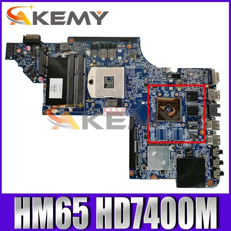 

659093-001 659094-001 665987-001 for HP Pavilion DV7-6000 series Laptop motherboard HM65 DDR3 HD7400M 665986-001