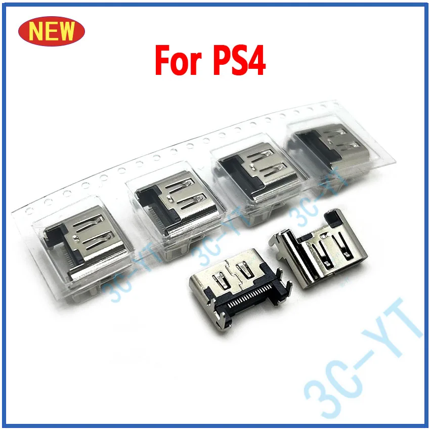 2PCS NEW Playstation 4 HDMI-Compatible Port Socket Interface Connector Slot For SONY PlayStation 4 For PS4 Fat Port Socket