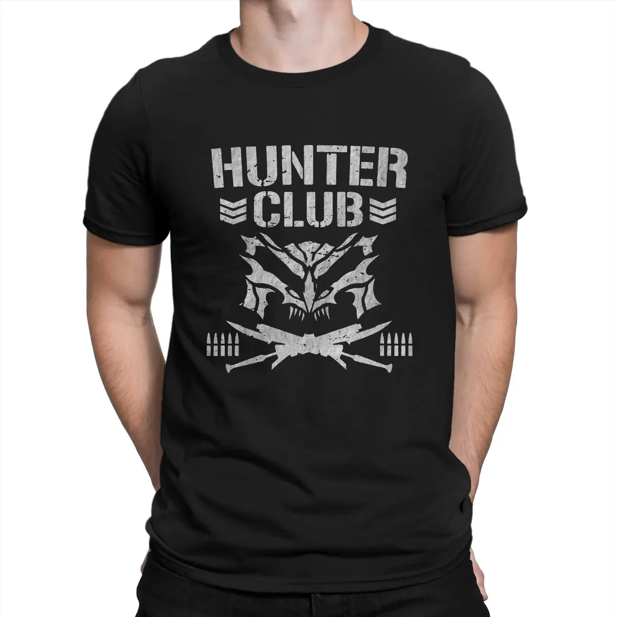 

Уникальная футболка для охотничьего клуба, Повседневная футболка для игры монстр-Хантер, летняя одежда для мужчин и женщин