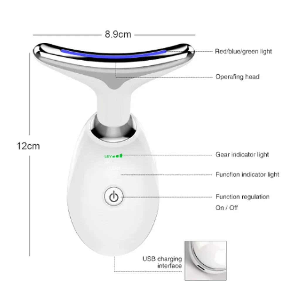 Устройство для красоты лица и шеи вибрационный массаж личный Ccare Skindion устройство