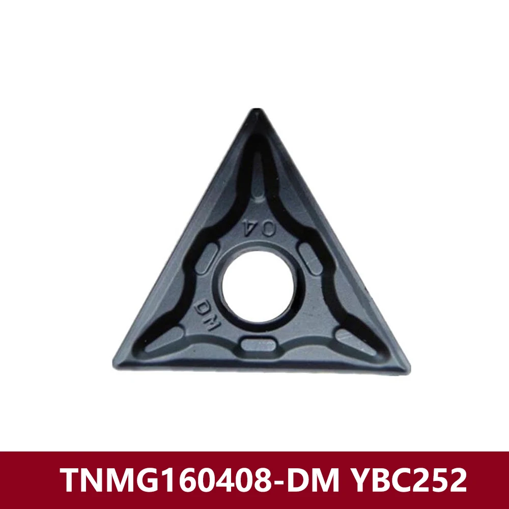 TNMG160404-DM YBC152 Оригинальный TNMG331-DM Токарный резец с ЧПУ TNMG1604 TNMG 160404 DM Твердосплавные