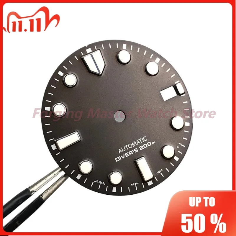 Часы prospex Diver's watch spb187 коричневый циферблат 28 5 мм пружинные детали подходят для