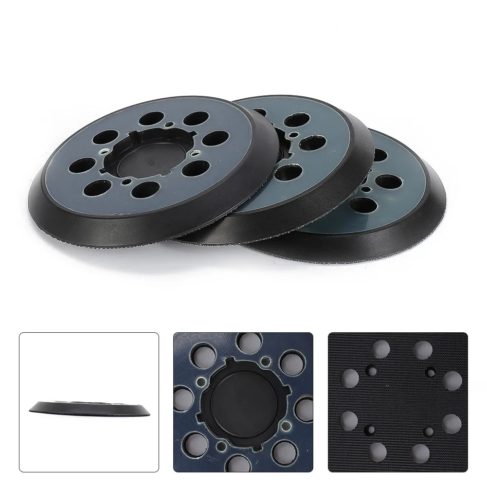 

Backing Pad Sander Backing Pads Sander 8 Holes DWE6421 DWE6421K For Type 1 Hook And Loop Replacement High-Density