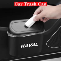 car trash can for haval jolion f7 h6 h9 hanging garbage dust case storage box pressing type trash bin auto interior accessories