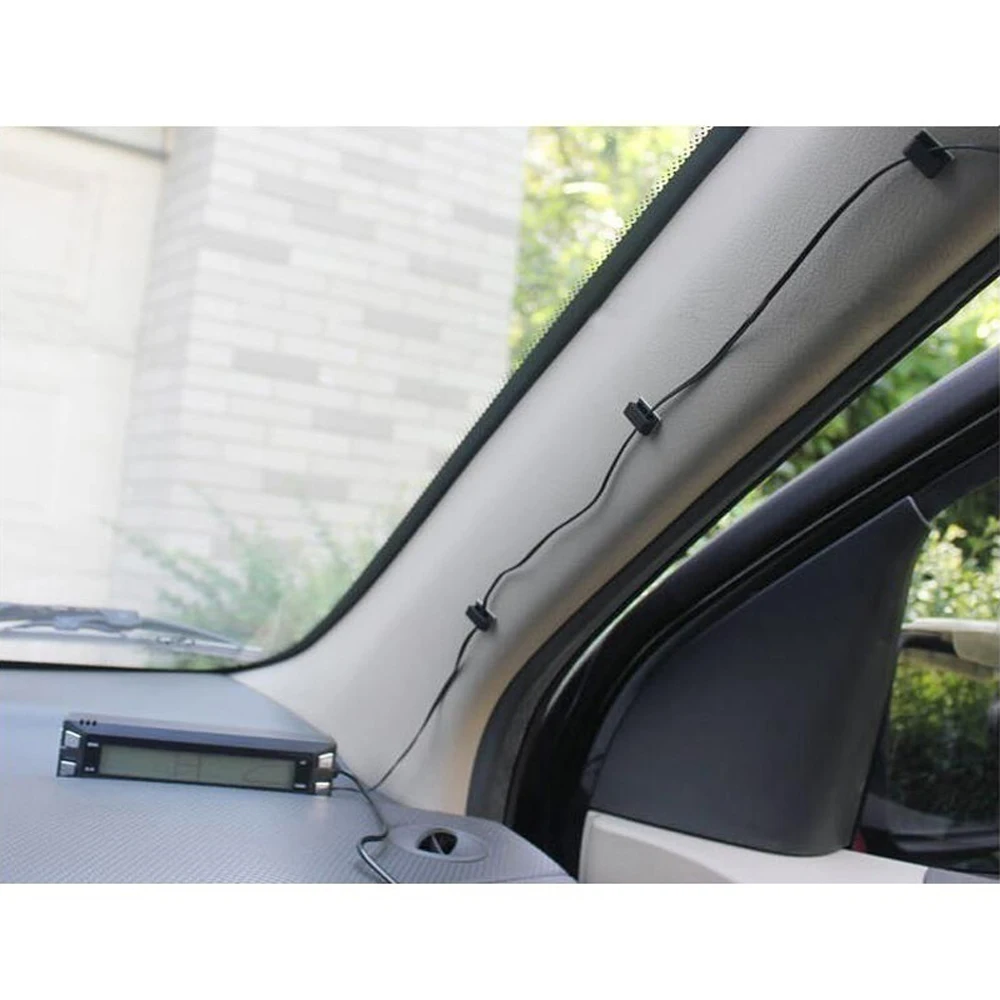 Автомобильный фиксирующий Зажим для кабеля провода зажим-органайзер Лада седан