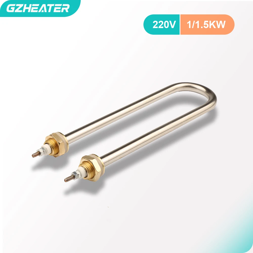 

Электрическая тепловая трубка GZHEATER U-образная 1 кВт/1,5 кВт 220В M16