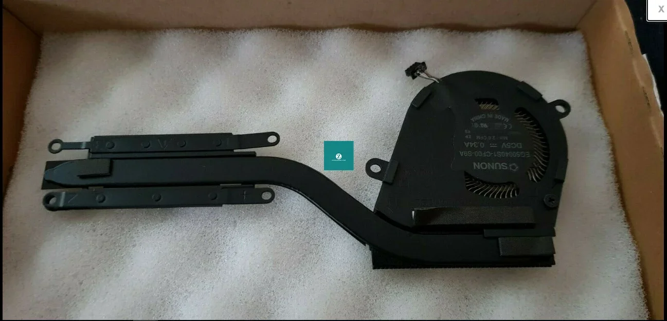 Охлаждающий вентилятор для ноутбука Dell Latitude 7300 PERHENSIN